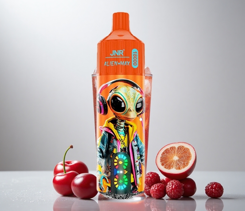 D&eacute;couvrez le JNR Alien Max 18000 Puffs Vape - Cerise Cola P&eacute;tillante : Une R&eacute;volution dans l&rsquo;Univers du Vapotage