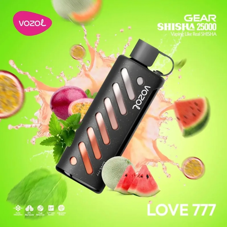 VOZOL Gear Shisha 25000 et VOZOL Vista 20000 : deux visions premium du vapotage en 2025